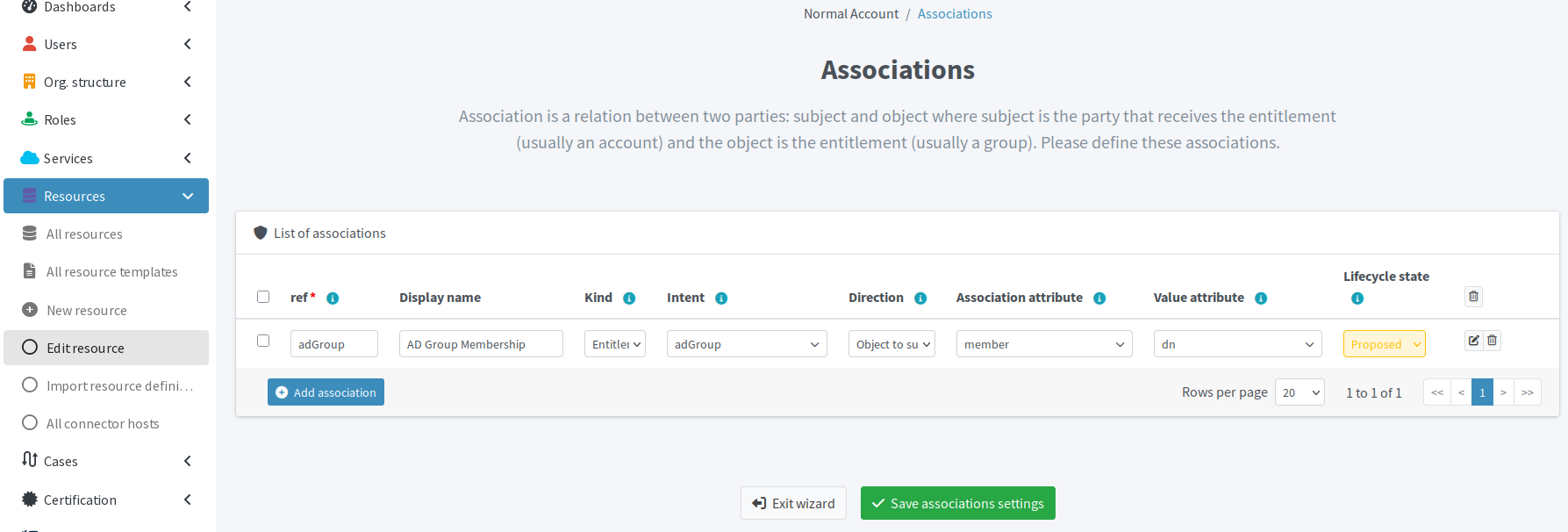 Association of AD account with the all-users group