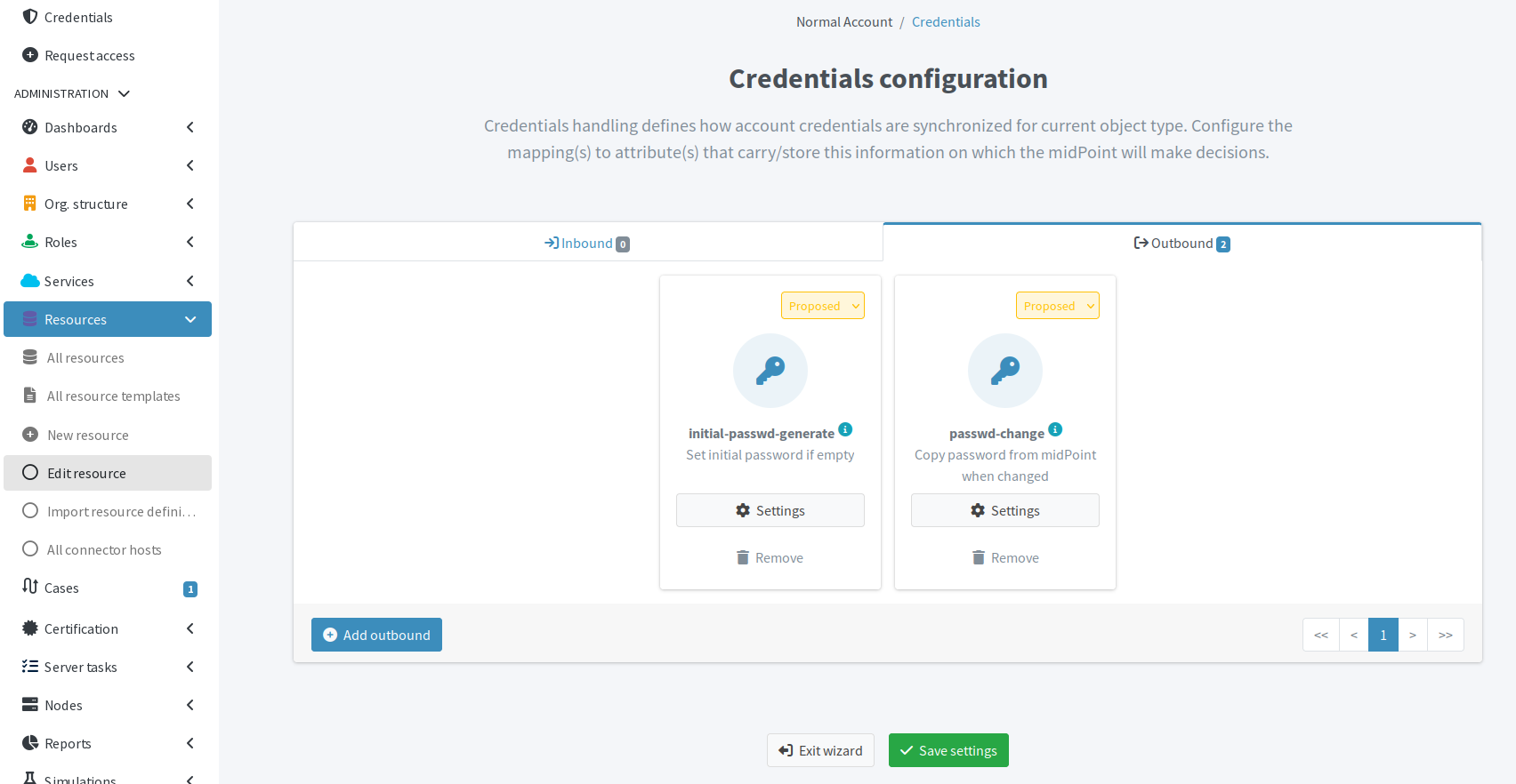 Credential mappings overview
