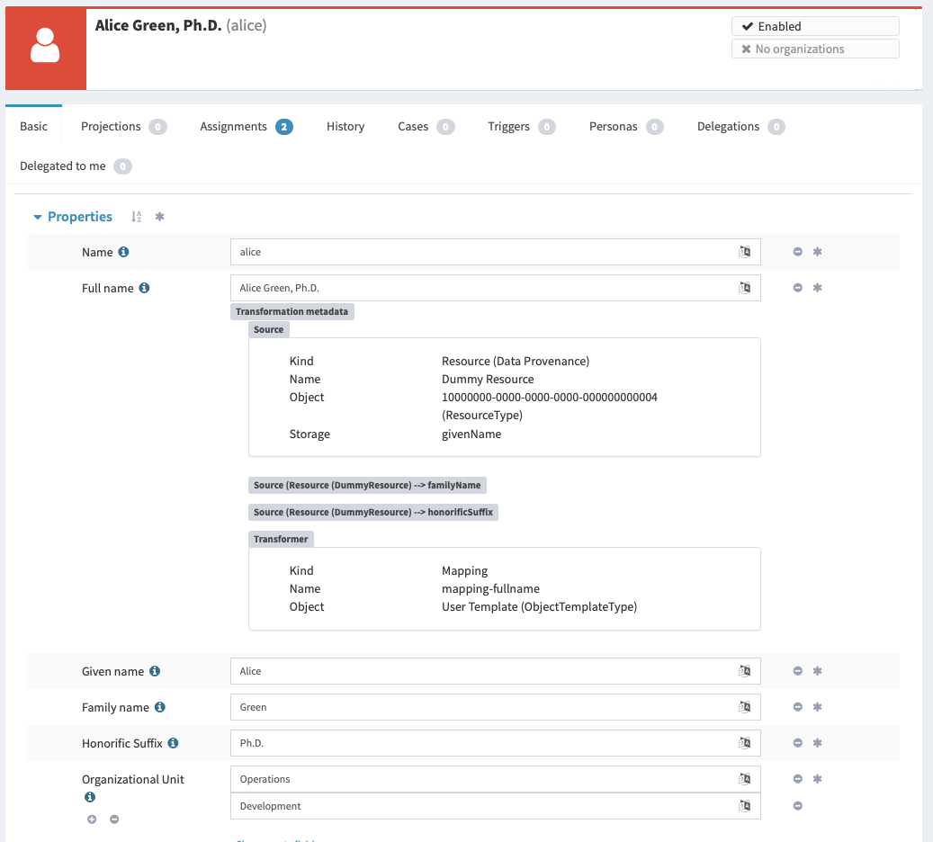 Metadata GUI