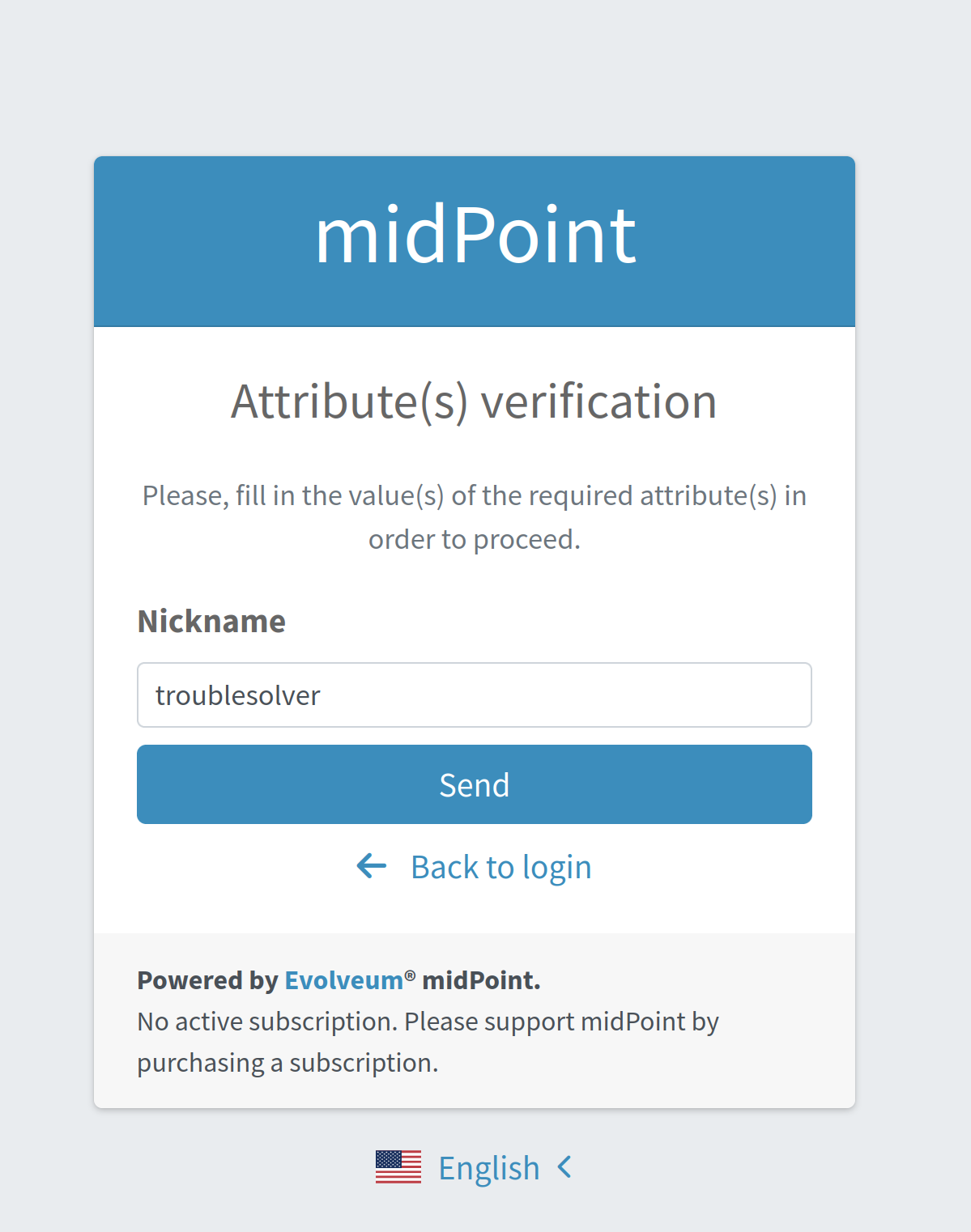 Attribute verification module