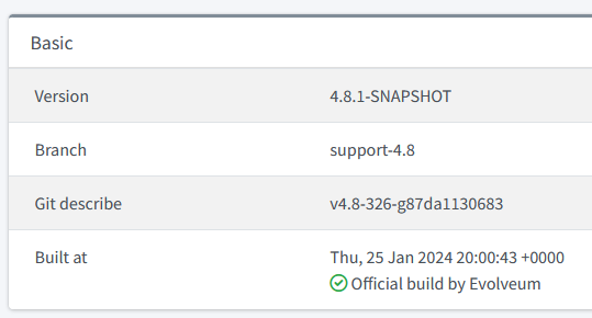 JAR - official build