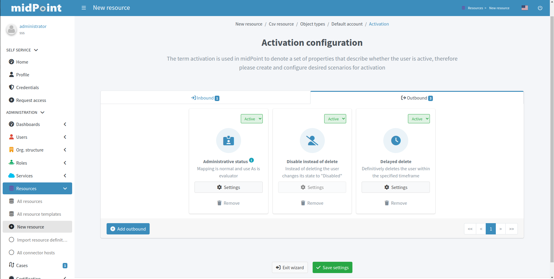 step 6 activation outbound full