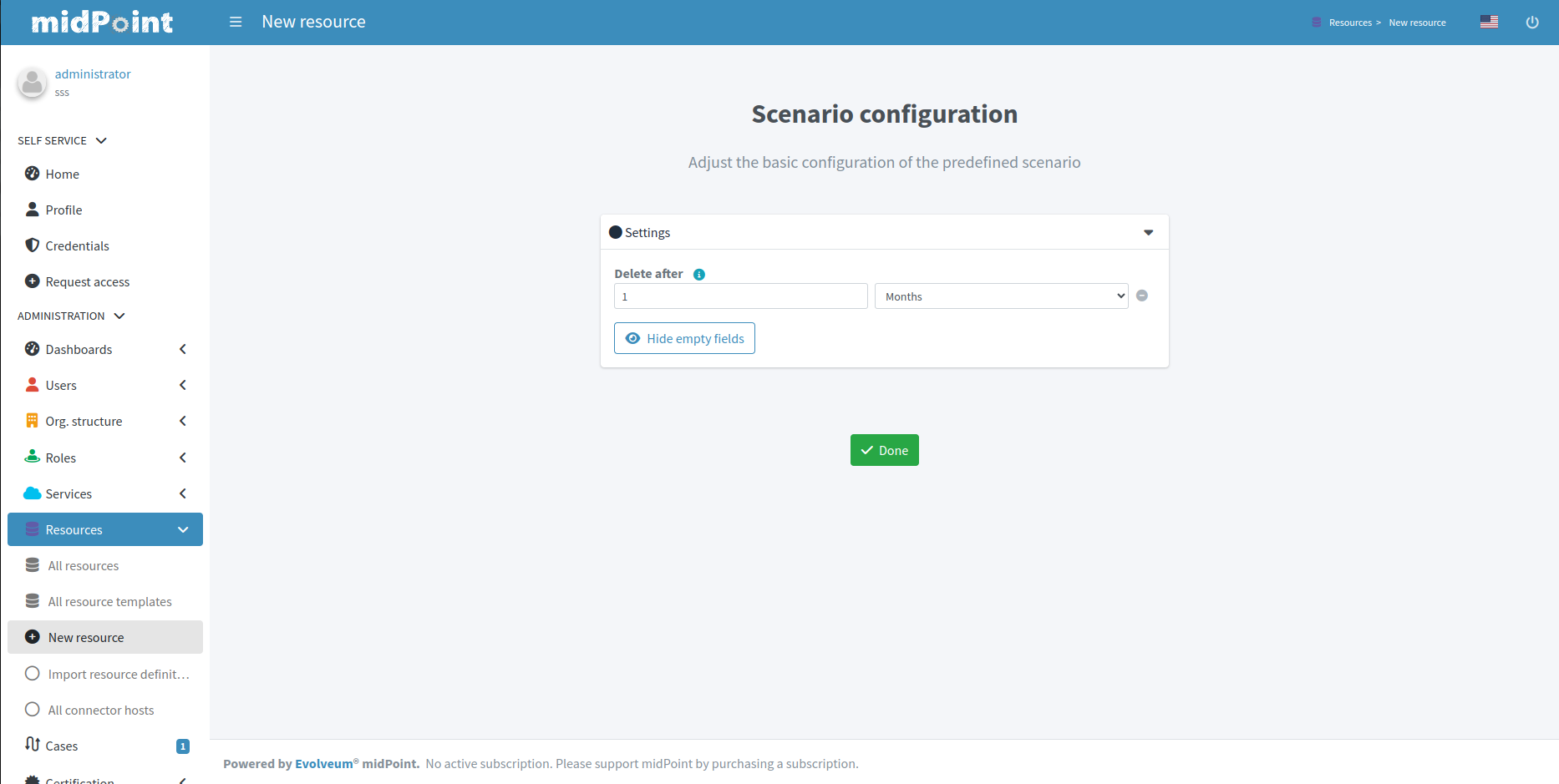 step 6 predefined details